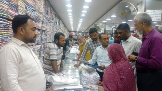 Image from source article: Consumer rights directorate fines 87 businesses Tk 7.71 lakh in nationwide LPG, edible oil market crackdown